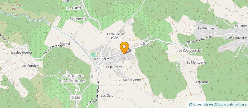 localisation de l'entreprise SCDF LEZER JACQUES ET MARIE NICOLE à SAINT-JULIEN