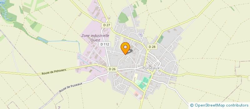 localisation de l'entreprise SCDF LHUISSET LANGUILLE  PUISEAUX