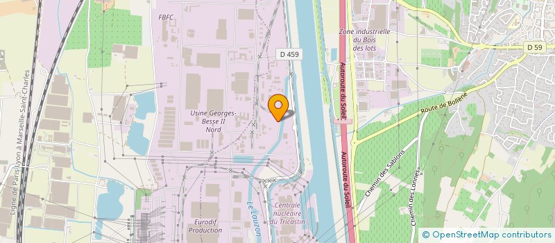 localisation de l'entreprise SCDF LIABASTRE LAURENT ET DENIS à SAINT-PAUL-TROIS-CHATEAUX