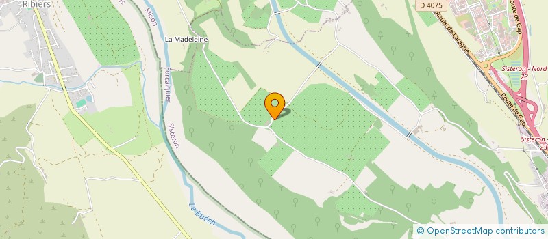 localisation de l'entreprise SCDF LIAUTAUD GEORGES ET LUCIENNE  SISTERON