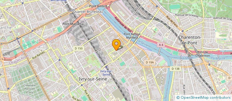 localisation de l'entreprise SCDF LOUNES YAMINA ET BOUMGHAR SAID  IVRY-SUR-SEINE