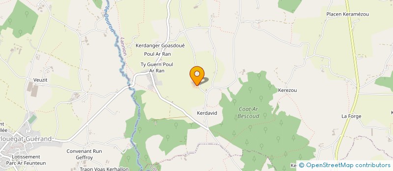 localisation de l'entreprise SCDF LUCAS PERE ET FILS  PLESTIN-LES-GREVES