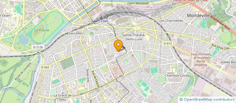 localisation de l'entreprise SCDF M DESSAY ET E PATERN à CAEN