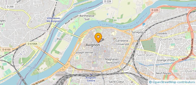 localisation de l'entreprise SCDF MACHEDA ET BELLUOT VEGLIO à AVIGNON