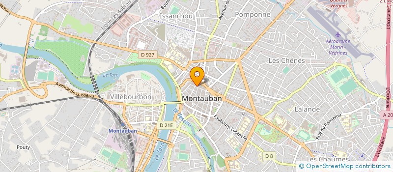 localisation de l'entreprise SCDF MAILHES & BOUBY  MONTAUBAN