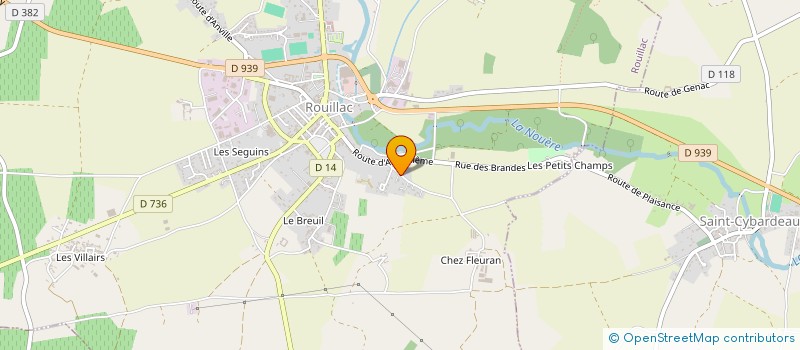 localisation de l'entreprise SCDF MAINGUENAUD à VAL-D'AUGE