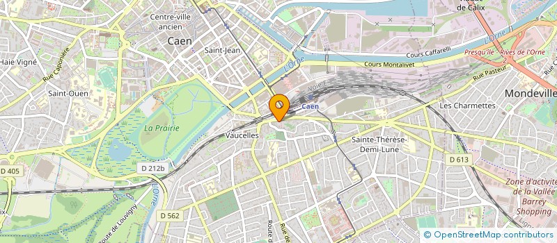 localisation de l'entreprise SCDF MAOUCH DI CRESCENZO à CAEN