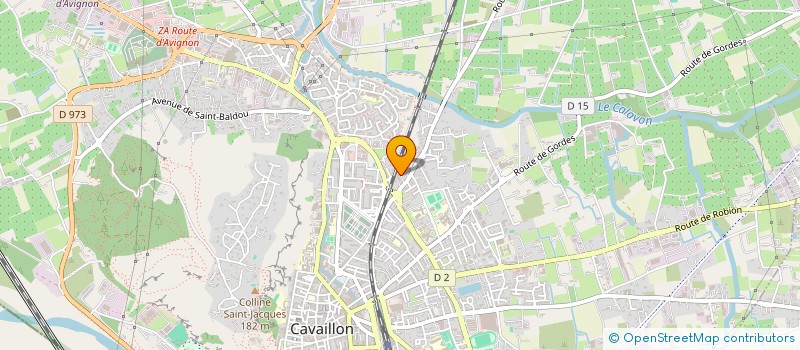 localisation de l'entreprise SCDF MARCHAND BASSANELLI  CAVAILLON