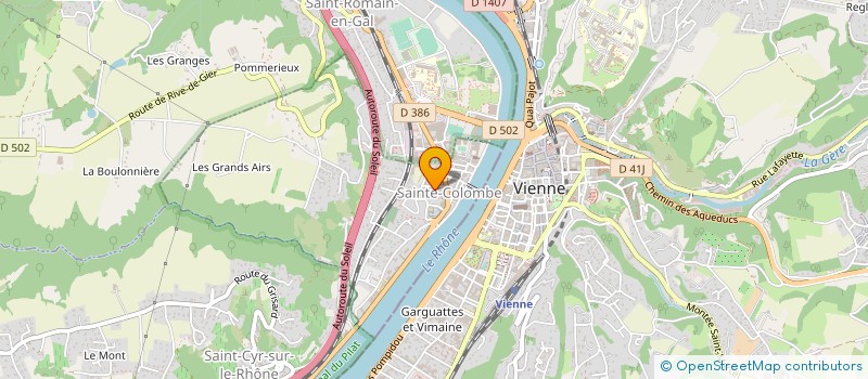 localisation de l'entreprise SCDF MARIN FRANCISCO ET GRAMOND PATRICK  SAINTE-COLOMBE