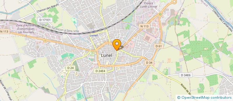 localisation de l'entreprise SCDF MARTIN ERICK ET BOUGETTE ALAIN  LUNEL