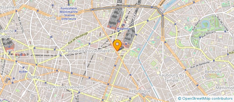 localisation de l'entreprise SCDF MAY HAUDIQUET à PARIS