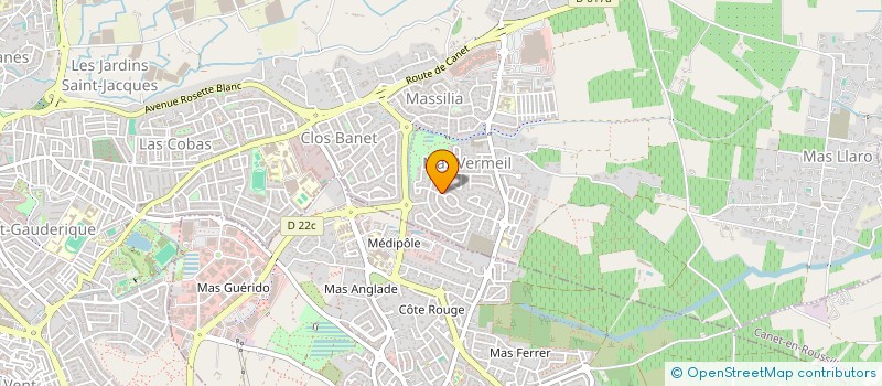 localisation de l'entreprise SCDF MENAU EDUARDO ET VIEGAS JOAO à PERPIGNAN