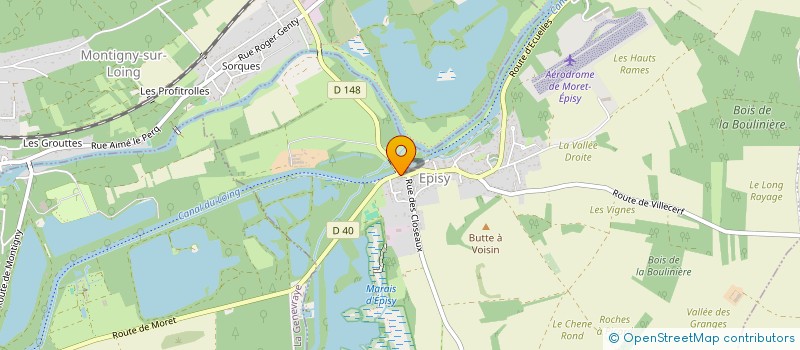 localisation de l'entreprise SCDF MEREY MAURICETTE BENOIST DIDIER  MORET-LOING-ET-ORVANNE