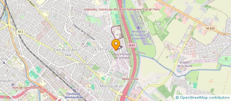 localisation de l'entreprise SCDF MERZ CLAUDE ET PASCAL à TOULOUSE