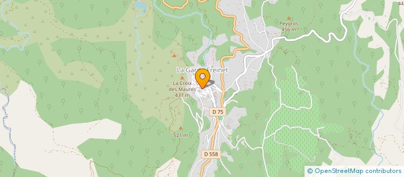 localisation de l'entreprise SCDF MEYNIEUX RAGGIOLI  LA GARDE-FREINET