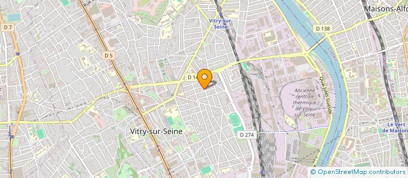 localisation de l'entreprise SCDF MICHEL PIERRE ET MICHEL JEAN-LOUIS à VITRY-SUR-SEINE
