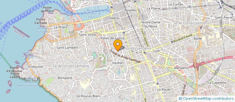 localisation de l'entreprise SCDF MIGOZZI SOLANGE LE GALLIOT THIERRY  MARSEILLE