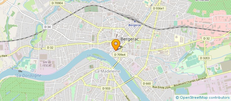localisation de l'entreprise SCDF MORAND ET BARNES WORTLEY à BERGERAC