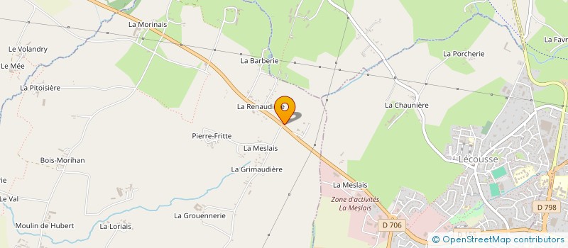 localisation de l'entreprise SCDF MOREL à ROMAGNE