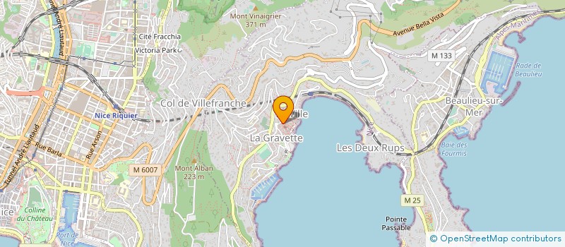 localisation de l'entreprise SCDF MORENA à VILLEFRANCHE-SUR-MER