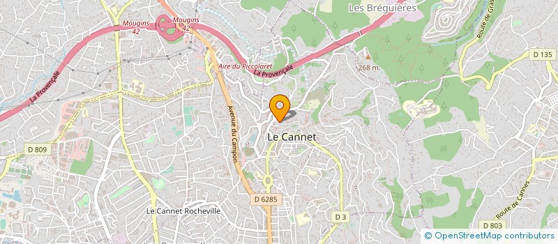 localisation de l'entreprise SCDF NAVELLO ET SAUSSEYE à LE CANNET