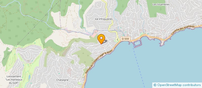 localisation de l'entreprise SCDF PANISSE à SAINTE-MAXIME