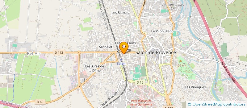localisation de l'entreprise SCDF PAOLUCCI NICOLE ET BERNARD MICHEL à SALON-DE-PROVENCE
