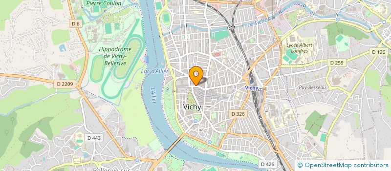 localisation de l'entreprise SCDF PAROT ET VOISIN à VICHY