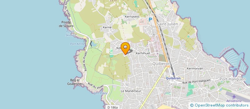 localisation de l'entreprise SCDF PASCAL ET SERGE MADEC à QUIBERON