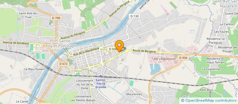 localisation de l'entreprise SCDF PASQUON MICHEL ET DIDIER  PINEUILH