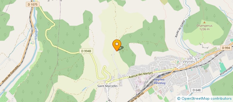 localisation de l'entreprise SCDF PELLOUX JEAN LUC ET BRIGITTE  VEYNES