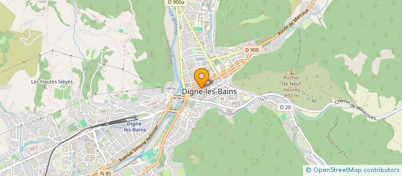 localisation de l'entreprise SCDF PIANA FEUILLERAT à DIGNE-LES-BAINS