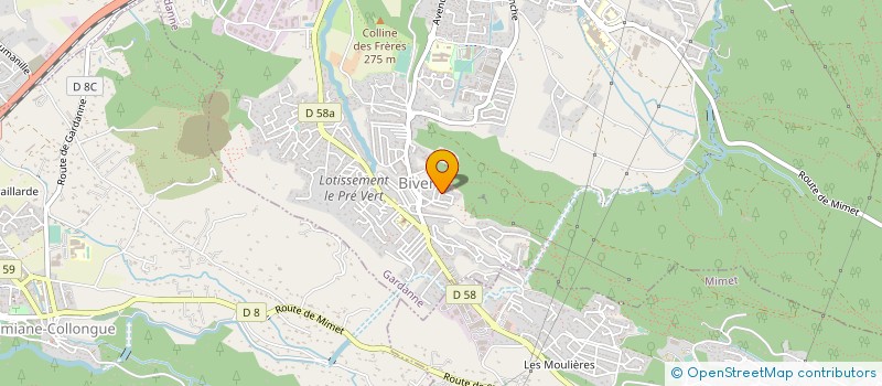 localisation de l'entreprise SCDF PICARDO ET BOUAZZA à GARDANNE
