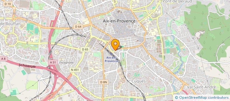localisation de l'entreprise SCDF PIERRE ET RENE MAUCORT à AIX-EN-PROVENCE