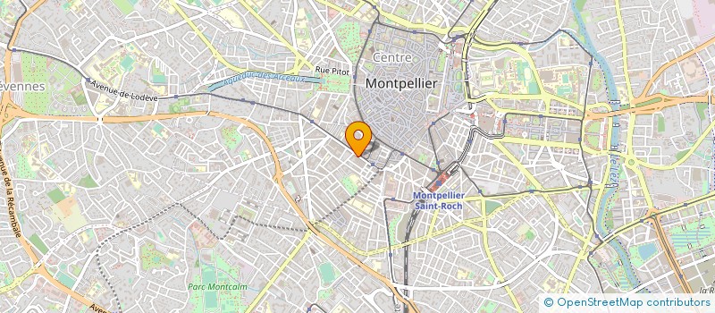 localisation de l'entreprise SCDF PLATET YANNELLE à MONTPELLIER