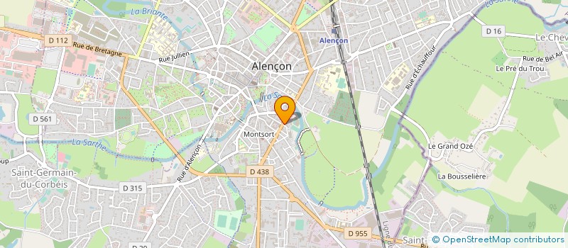 localisation de l'entreprise SCDF PLONG ET AUNIS à ALENCON