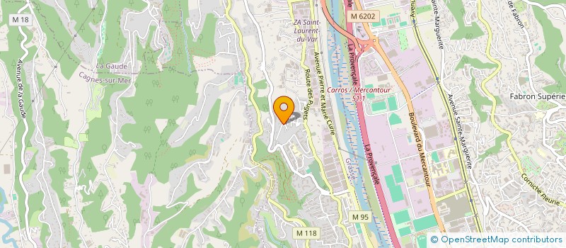 localisation de l'entreprise SCDF POLONIO FRERES à SAINT LAURENT DU VAR
