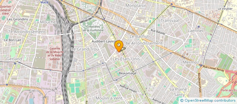 localisation de l'entreprise SCDF PONT MAURICE ET BREST MARTINE  LYON