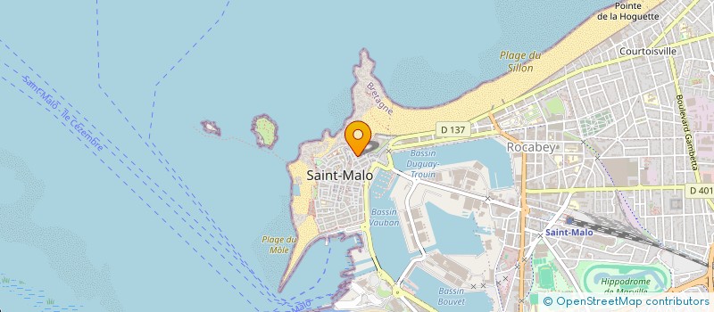 localisation de l'entreprise SCDF PONT P LE SOLLIEC JP à SAINT-MALO