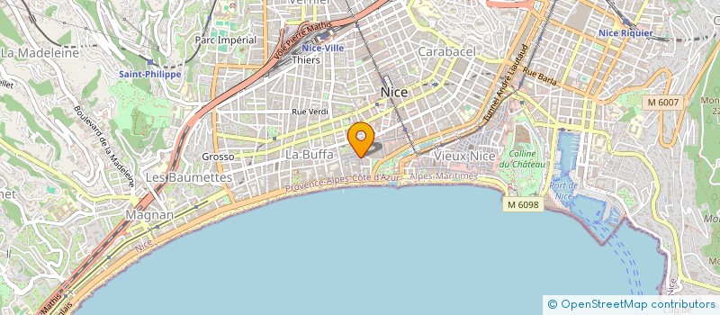 localisation de l'entreprise SCDF PRANTER ET SCIANDINI à NICE