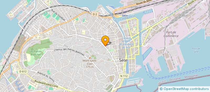 localisation de l'entreprise SCDF PRIETO D ET FUNCASTA D à SETE