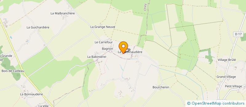 localisation de l'entreprise SCDF RACINOUX RENE ET MICHEL  CHEY