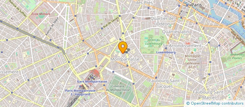 localisation de l'entreprise SCDF RAMECKERS ET VAN GEUNS  PARIS