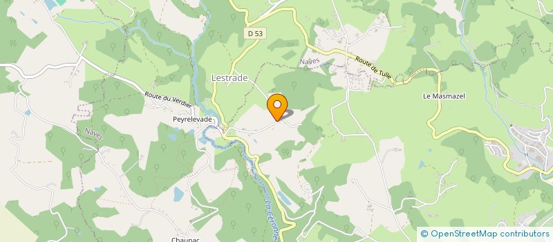 localisation de l'entreprise SCDF RATHONIE BROUSSE  TULLE