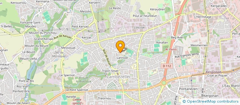 localisation de l'entreprise SCDF RAULT AIRIAU & LE JOLIFF à BREST
