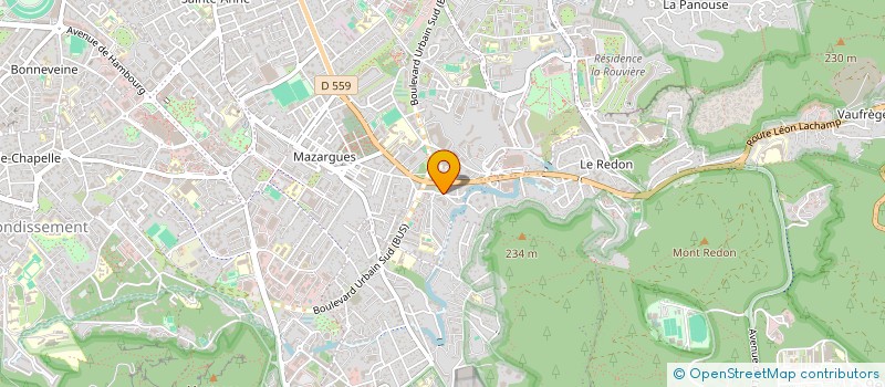 localisation de l'entreprise SCDF REBOUL ET PASQUY  MARSEILLE 9EME