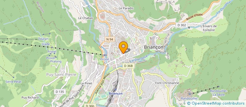 localisation de l'entreprise SCDF RENAULT*ALLAIN MONOT ZAPPOLI à BRIANCON