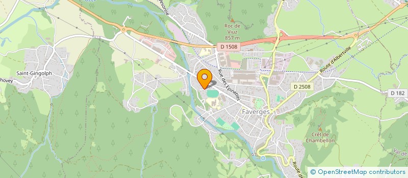 localisation de l'entreprise SCDF REVIL CATHERINE ET REVIL CLAUDINE  TALLOIRES-MONTMIN