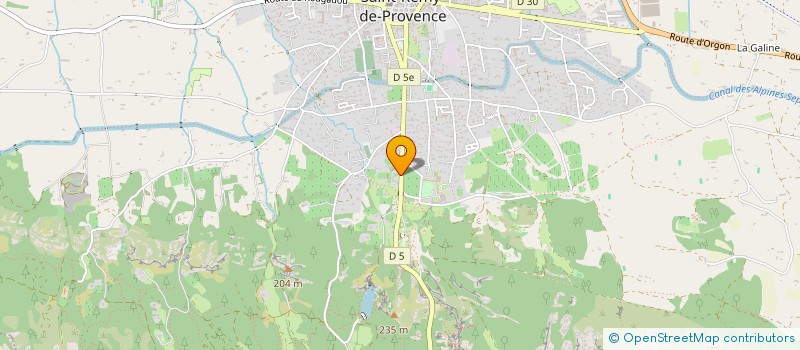 localisation de l'entreprise SCDF RIBERT CHARONNAT à SAINT-REMY-DE-PROVENCE