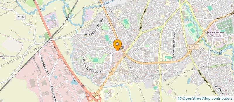 localisation de l'entreprise SCDF RIPOCHE -DAUPHIN-HUMEAU-HUMEAU COST à CHOLET